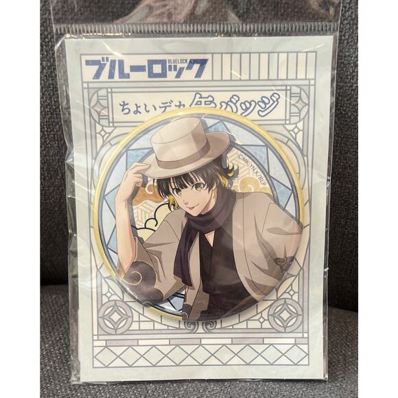 Blue Lock Meguru Bachira Can Badge Pin Brand New US Seller - Picture 1 of 2